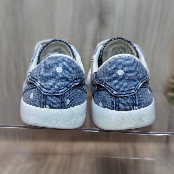 Girls Converse One Star No Tie Chambray Sneakers Size 10.5 - Picture 6 of 10